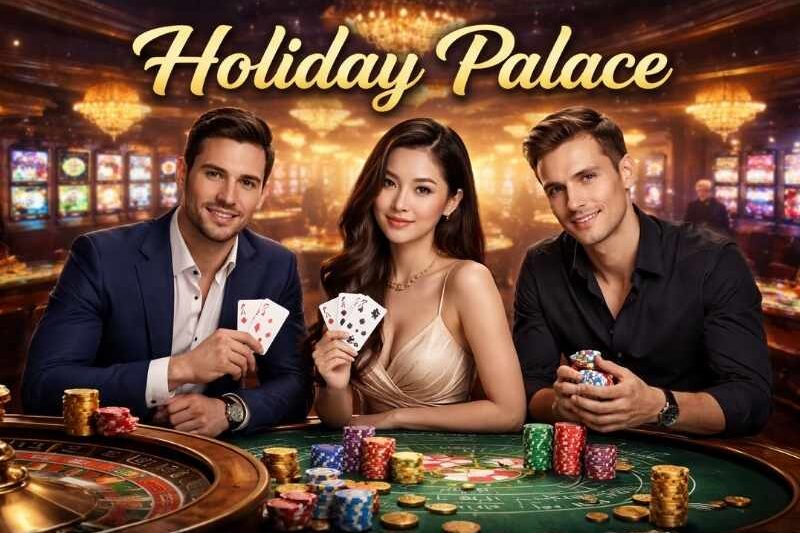 Holiday Palace คาสิโนออนไลน์ รวมเกมคาสิโนยอดนิยม เล่นได้ครบในเว็บเดียว