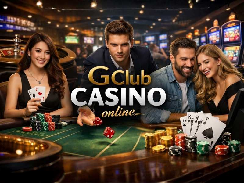 GClub คาสิโนออนไลน์ ศูนย์รวมเกมคาสิโนยอดนิยม เล่นง่าย ครบทุกความบันเทิงในเว็บเดียว