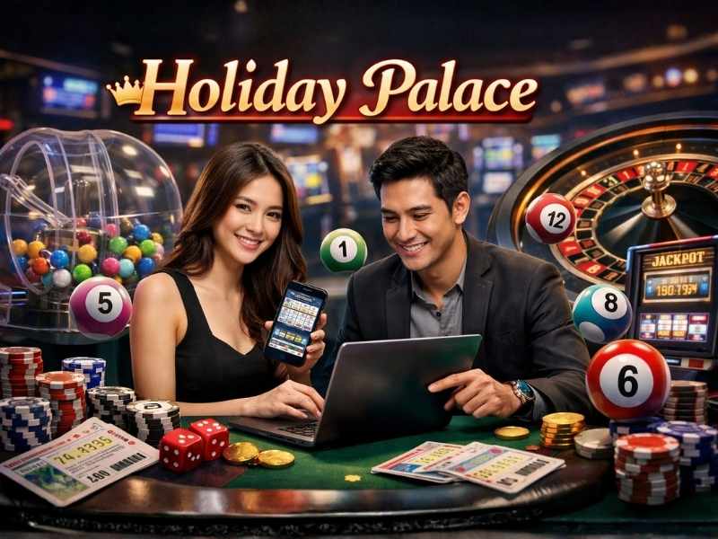Holiday Palace ลอตเตอรี่ออนไลน์ แนะนำวิธีเล่นหวยออนไลน์ในคาสิโนผ่านเว็บได้ง่าย
