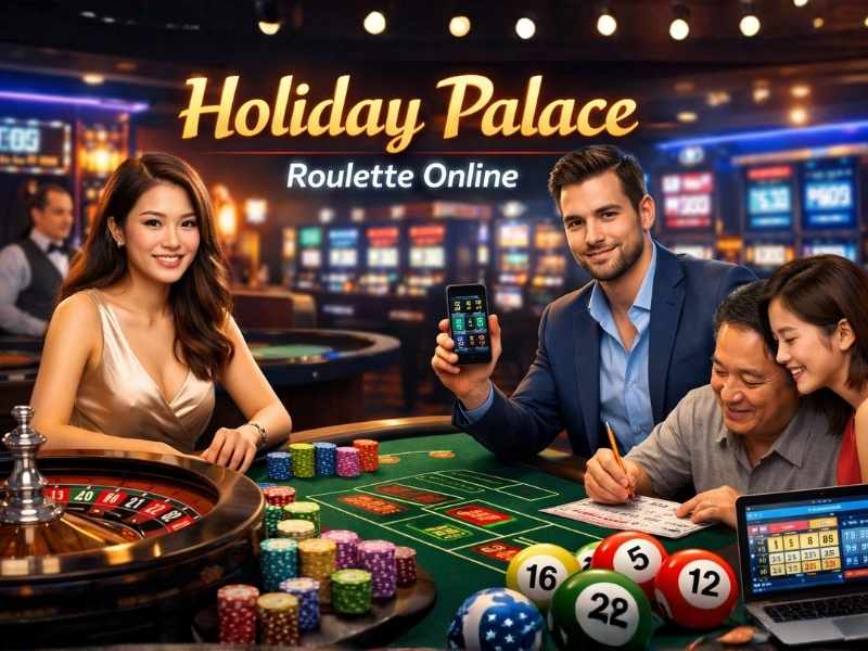 วิธีเล่น Holiday Palace รูเล็ตออนไลน์ เรียนรู้กติกาและรูปแบบการเดิมพัน
