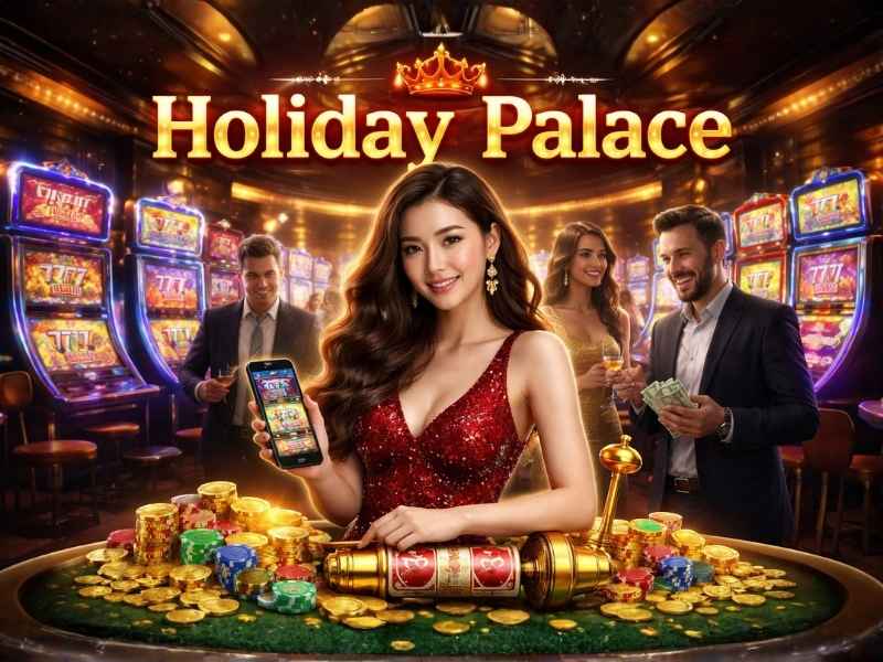 Holiday Palace สล็อตออนไลน์ รวมหมวดเกมสล็อตบนเว็บไซต์คาสิโน