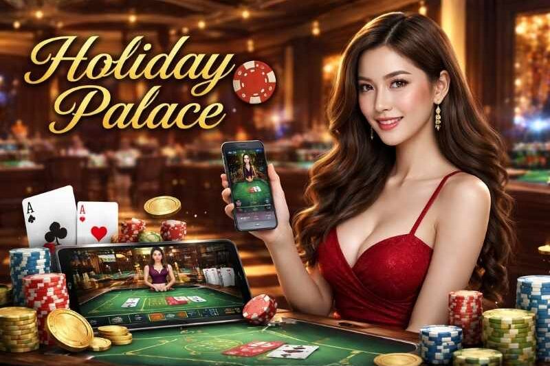 วิธีเล่น Holiday Palace บาคาร่าออนไลน์ ผ่านมือถือ ขั้นตอนเข้าเล่นบาคาร่าผ่านเว็บ