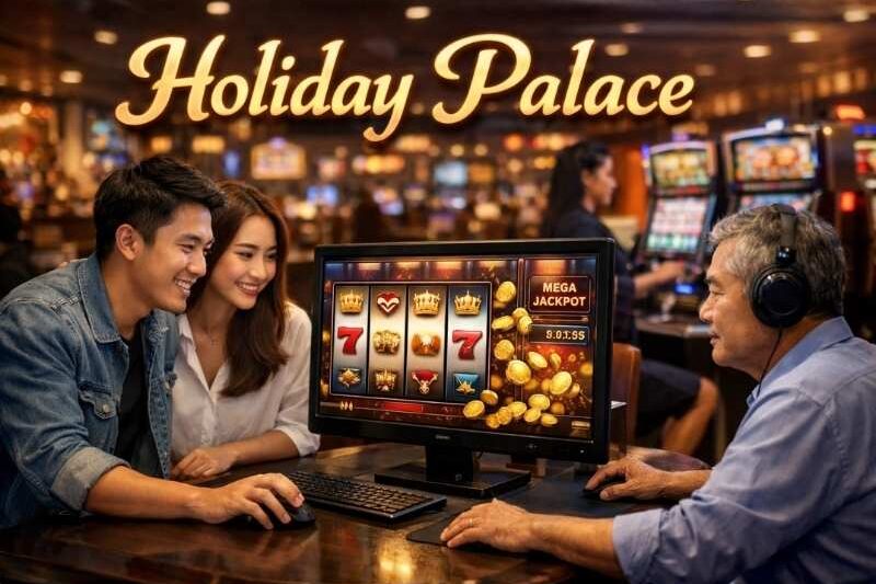 วิธีเล่น Holiday Palace สล็อตออนไลน์ ผ่านเว็บ โครงสร้างเกมสล็อตและระบบการเล่นบนเว็บไซต์