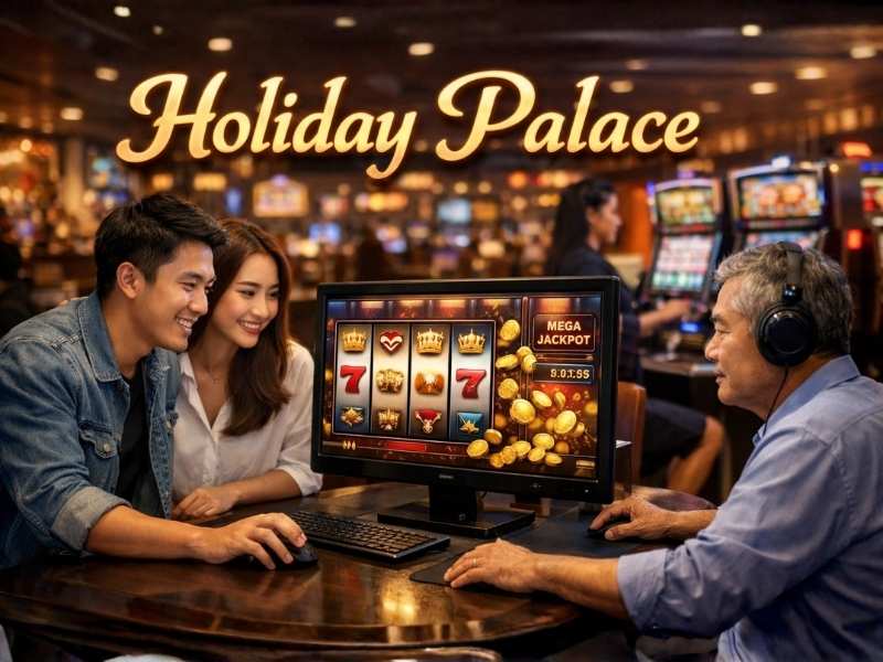 วิธีเล่น Holiday Palace สล็อตออนไลน์ ผ่านเว็บ โครงสร้างเกมสล็อตและระบบการเล่นบนเว็บไซต์