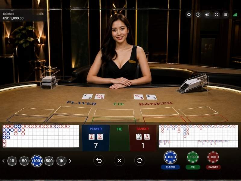 เดิมพันบาคาร่าออนไลน์ เข้าใจรูปแบบการเดิมพันและภาพรวมการวางเงินในเกมบาคาร่า