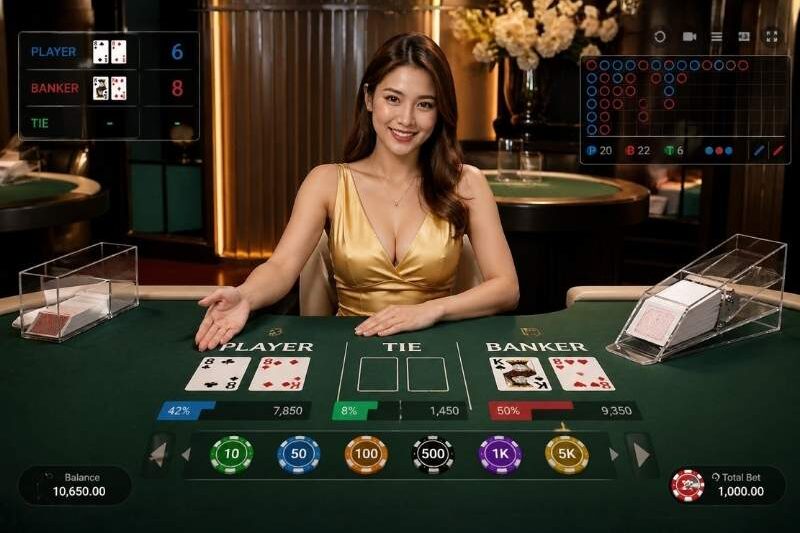 เดิมพันบาคาร่าออนไลน์มีอะไรบ้าง เข้าใจประเภทการเดิมพันและตัวเลือกในเกมแบบครบภาพรวม
