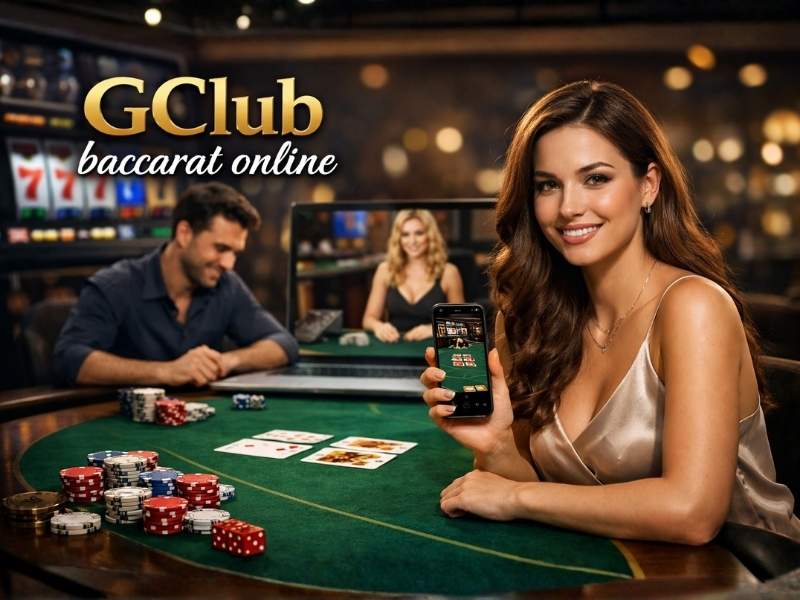 สมัคร GClub บาคาร่าออนไลน์ ผ่านมือถือ ใช้งานง่าย เริ่มต้นได้ทุกที่