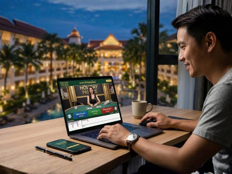 วิธีเล่น Holiday Palace บาคาร่าออนไลน์ ผ่านมือถือ พร้อมขั้นตอนเริ่มต้นที่เข้าใจง่าย