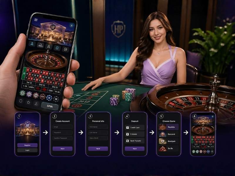 สมัคร Holiday Palace รูเล็ตออนไลน์ ผ่านมือถือ เข้าใจขั้นตอนใช้งานบนหน้าจอมือถือแบบครบลำดับ