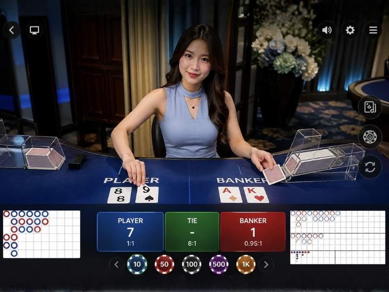 บาคาร่าออนไลน์สด คืออะไร เข้าใจรูปแบบเกมแบบถ่ายทอดสดและการใช้งานผ่านเว็บ