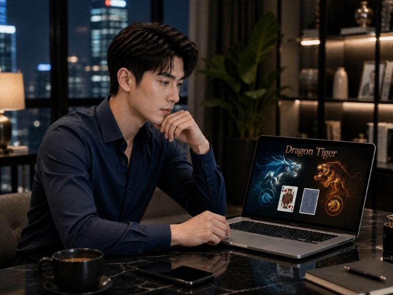 เล่นไพ่เสือมังกรออนไลน์ GClub เลือกโต๊ะจากอะไร ผู้เล่นส่วนใหญ่มักดูจุดไหนก่อน