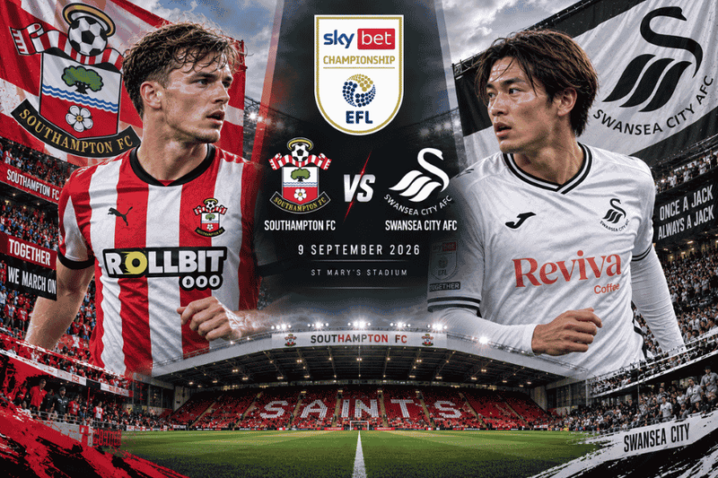 วิเคราะห์บอล เซาธ์แฮมป์ตัน พบ สวอนซี ซิตี้ แชมเปี้ยนชิพ อังกฤษ 9 กันยายน 2026